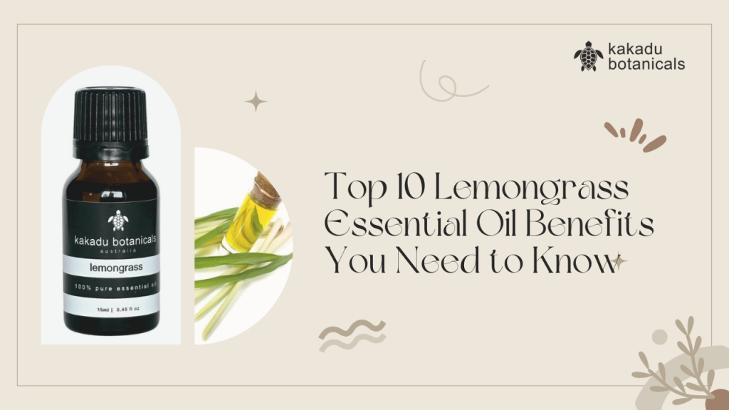 Lemongrass essential oil benefits