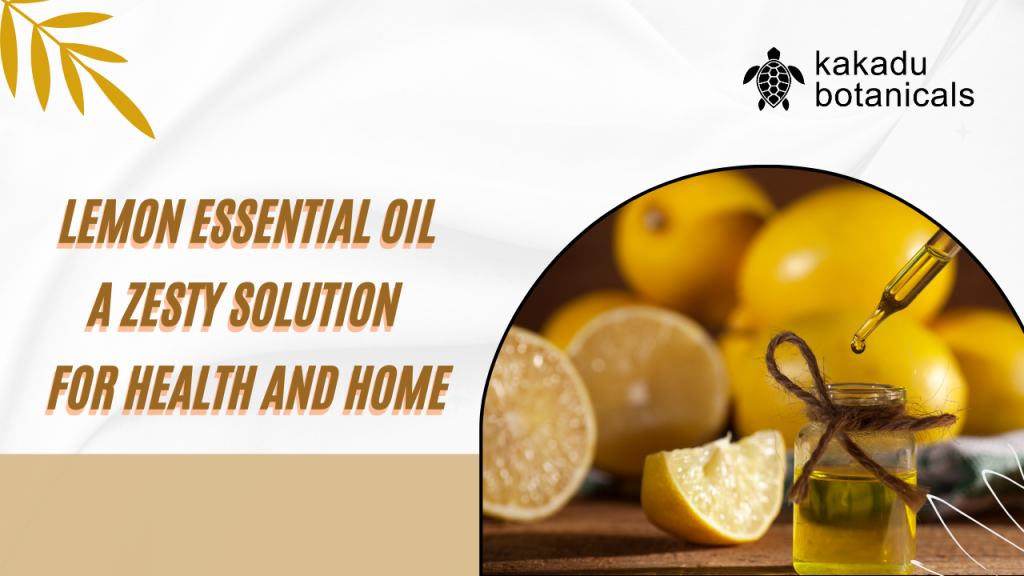 lemon essential oil benefits