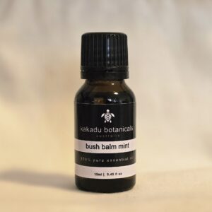 Bush Balm Mint Essential Oil product image - Kakadu Botanicals, nature-inspired Australian wellness brand.